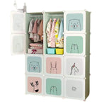 Modern Sliding-Door Wardrobe with Drawers
