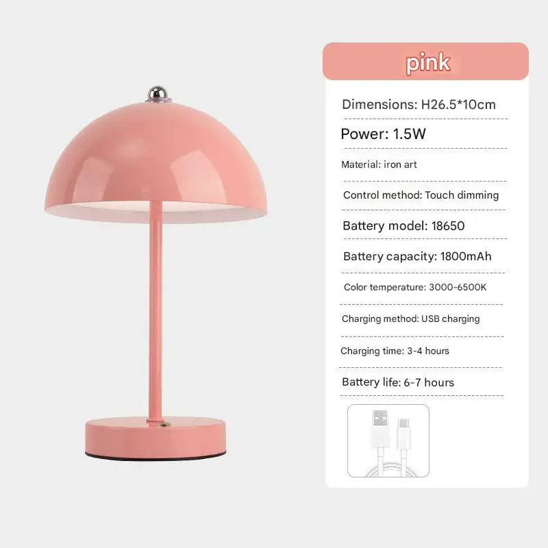 Mushroom Bud Nordic Table Lamp