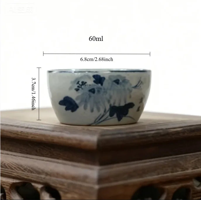 Ge Yao Ice-Crack Ceramic Tea Set Pieces