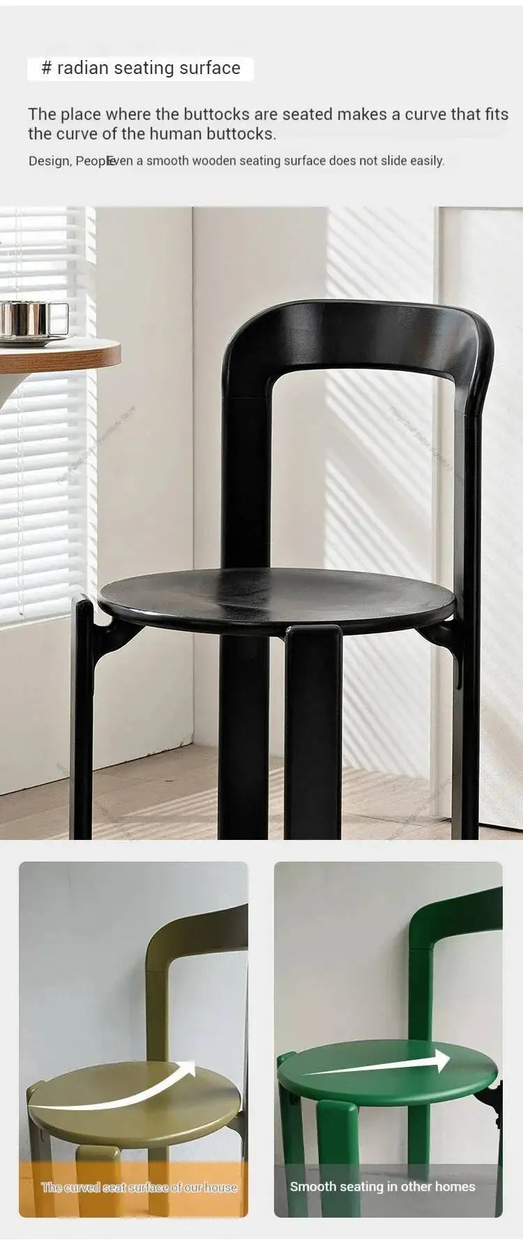 Mid-Century Fabric Dining Chair Collection