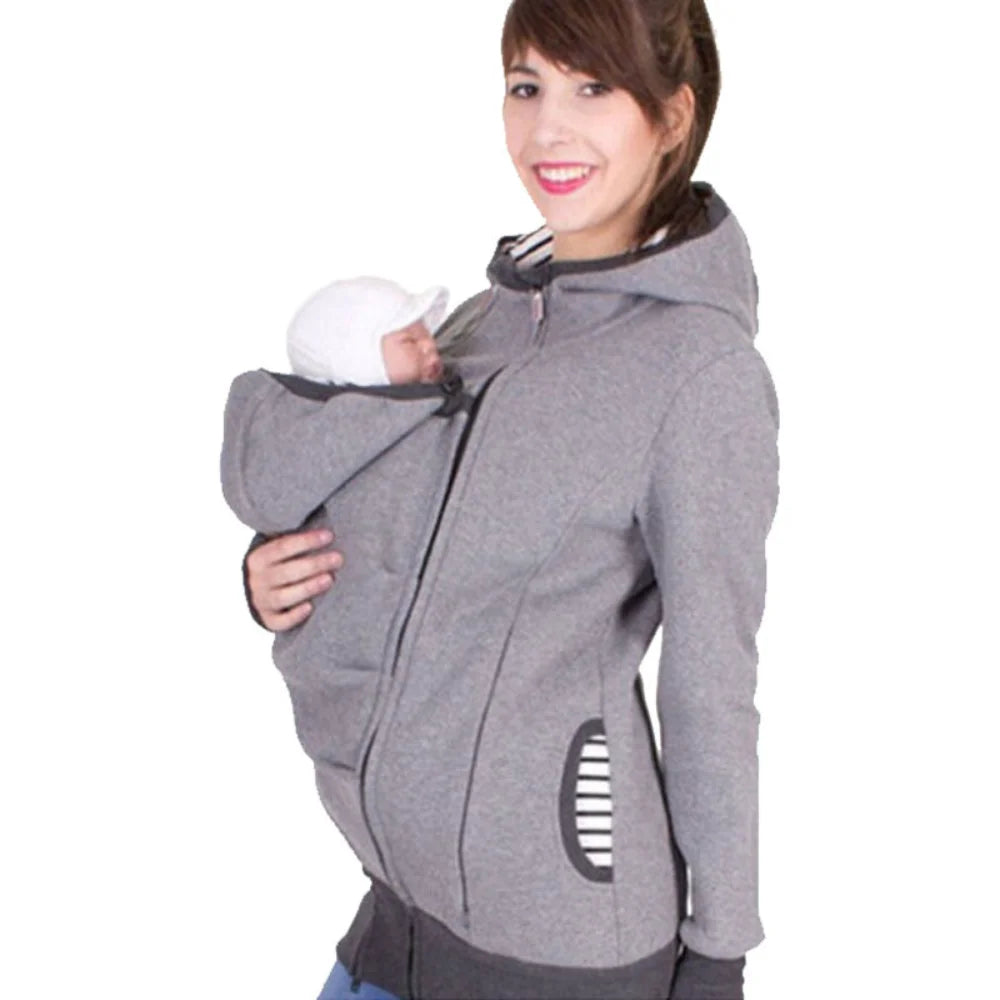 Maternity Baby Carrier Hoodie Jacket