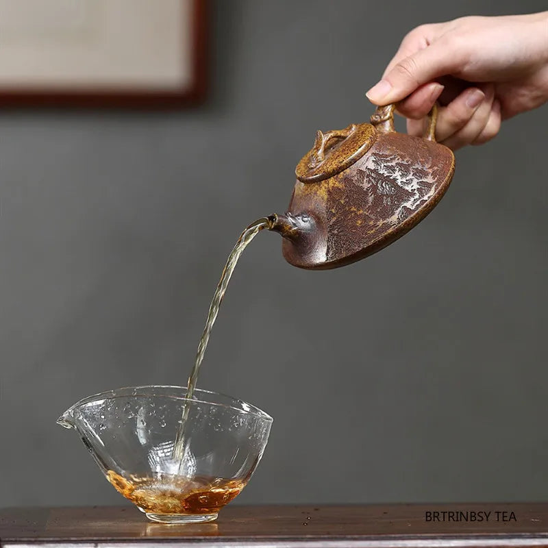 Handmade Yixing Purple Clay Teapot 160ml