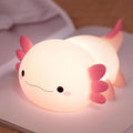 Purple Axolotl Silicone Night Light