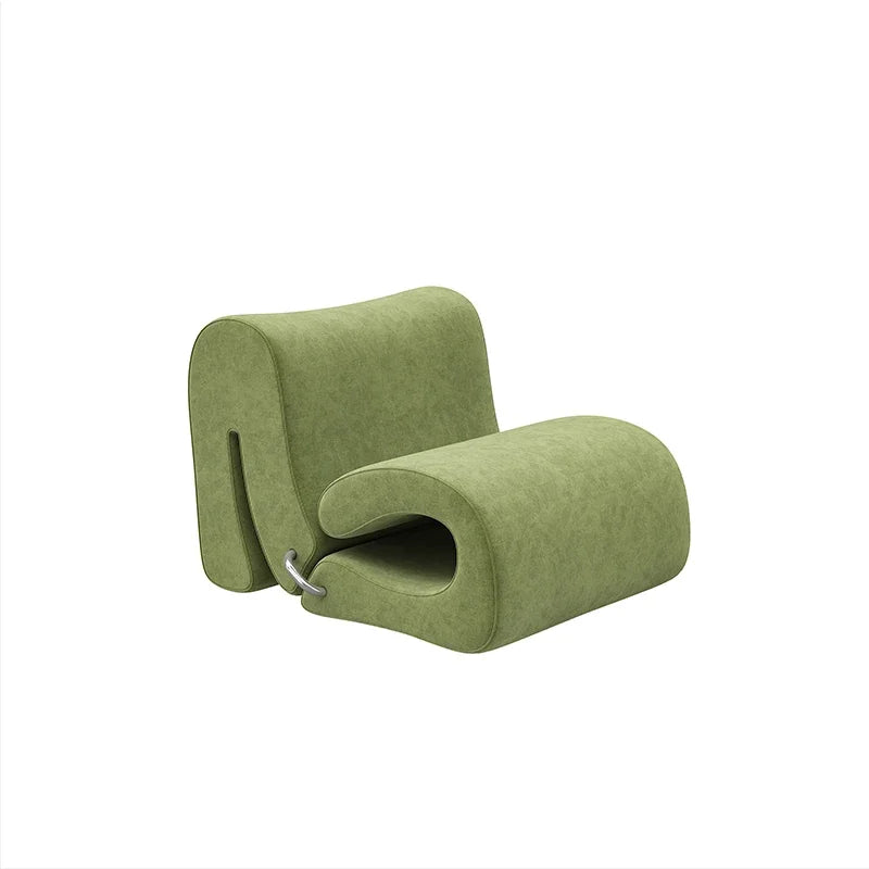 Modern Curved Lounge Sofa & Side Table Collection