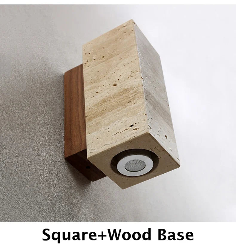 Wabi-Sabi Marble Wall Lamp