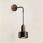 Yellow Travertine Stone Wall Lamp