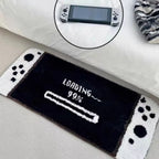 Game Controller-Shaped Plush Area Rug