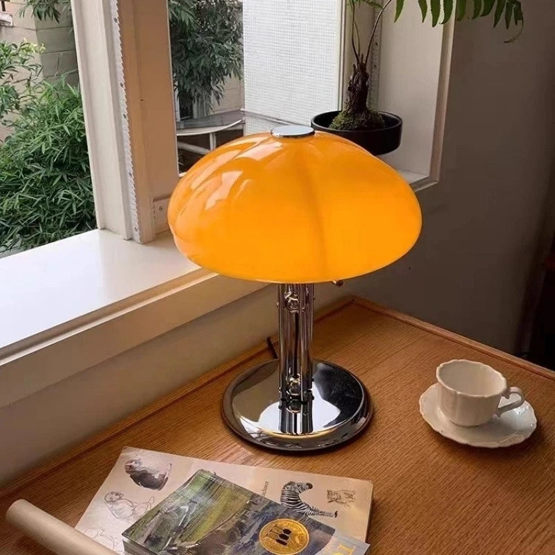 Korean Bauhaus Mushroom Desk Lamp