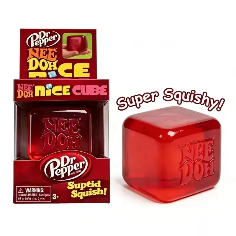 Jellyfish & Cube Squish Fidget Toy