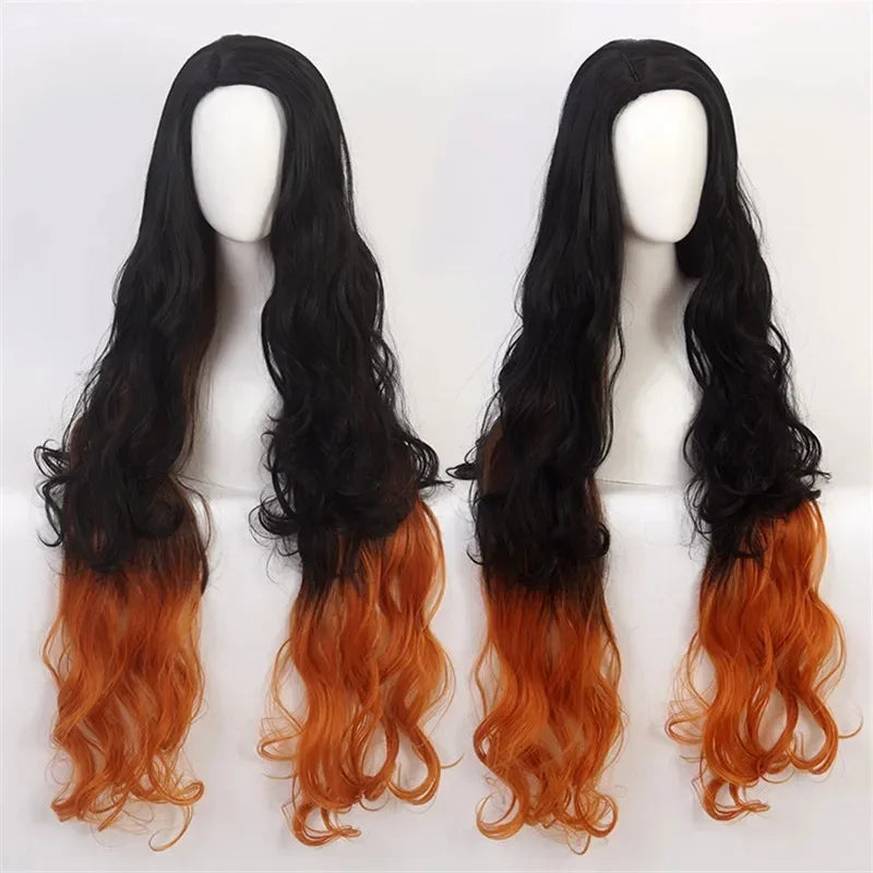 Nezuko Style Anime Cosplay Costume & Wig Set