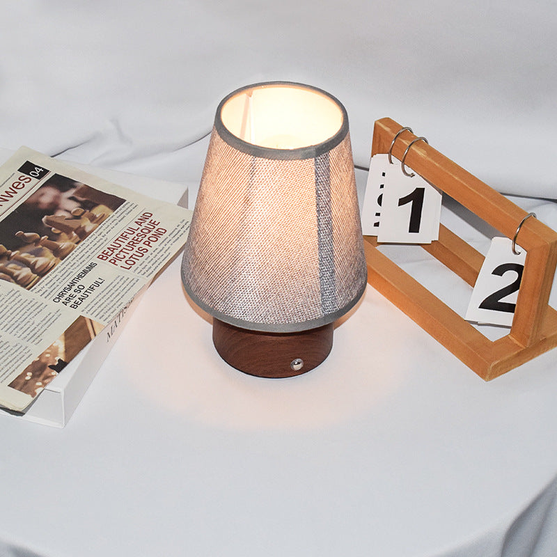 Rechargeable Fabric Bedside Table Lamp - product image 2