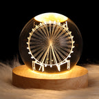 3D Planet Crystal Ball Night Light - product image 3