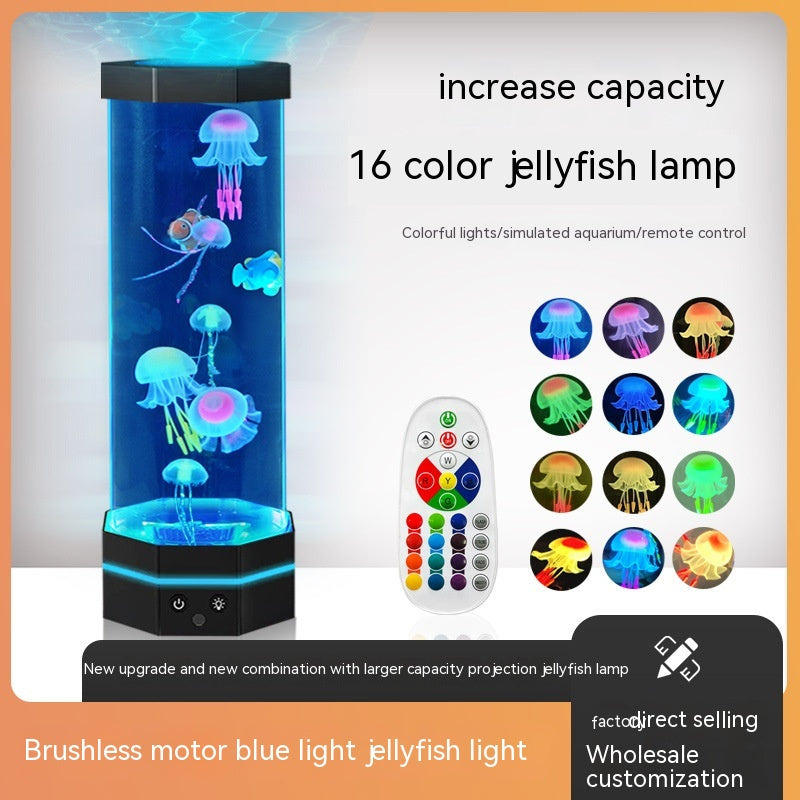 15-Inch RGB Jellyfish Lava Lamp