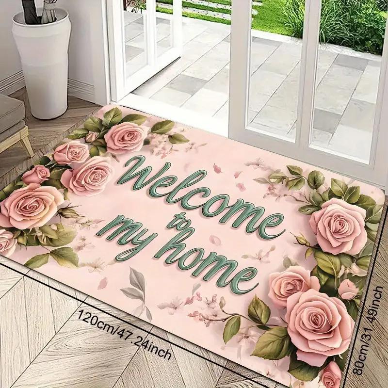 Caring Valentines Day Cashmere-Feel Bathroom Rug - product image 4