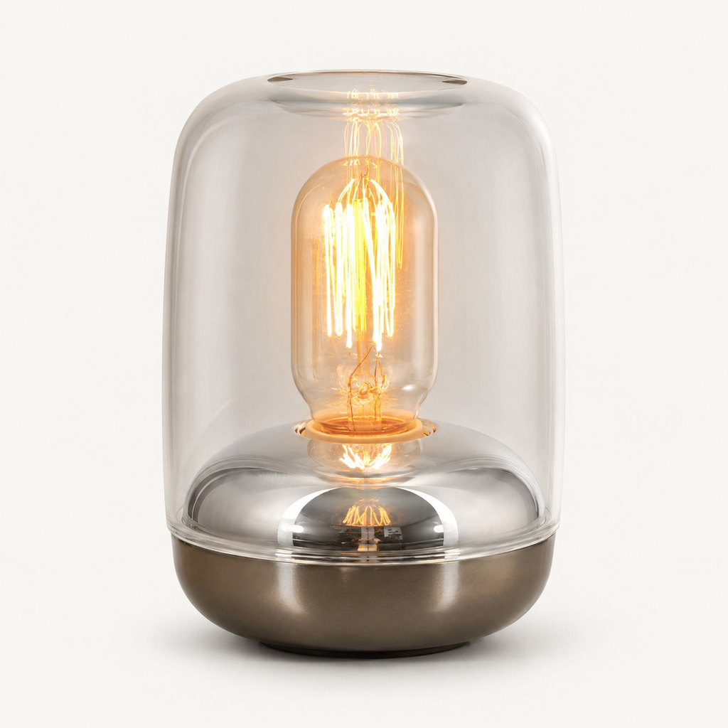 Glass aromatherapy ambience lamp