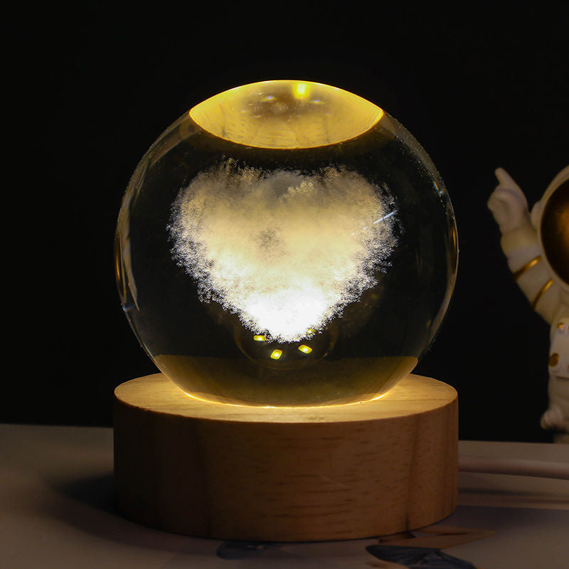 3D Planet Crystal Ball Night Light - product image 25