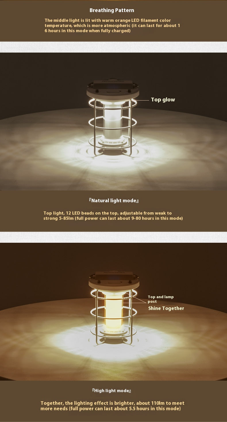 Outdoor Camping Lantern Tent Light - product image 8