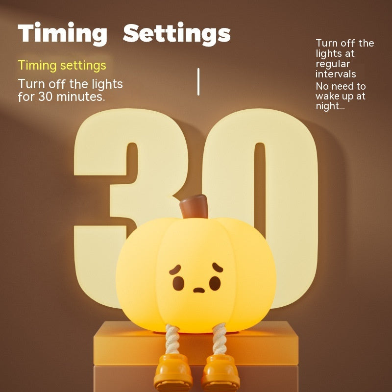 Rechargeable Silicone Pumpkin Night Light - product image 7