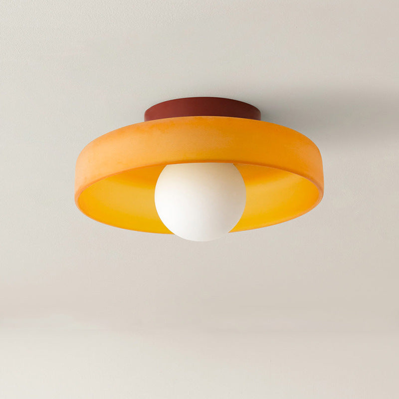 Glass Ceiling Light for Hallways and Entryways