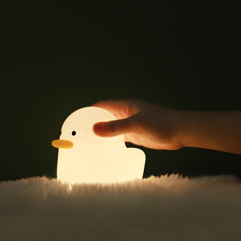 Rechargeable Silicone Duck Night Light