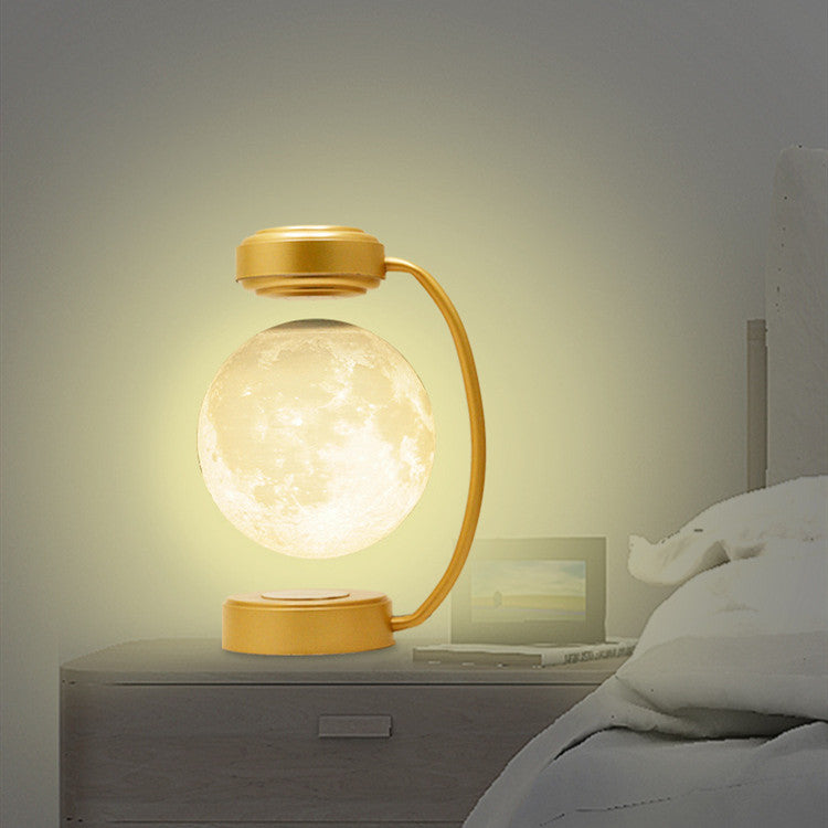 Magnetic Levitating 3D Moon Lamp - product image 6