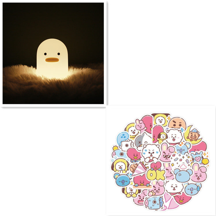 Rechargeable Silicone Duck Night Light
