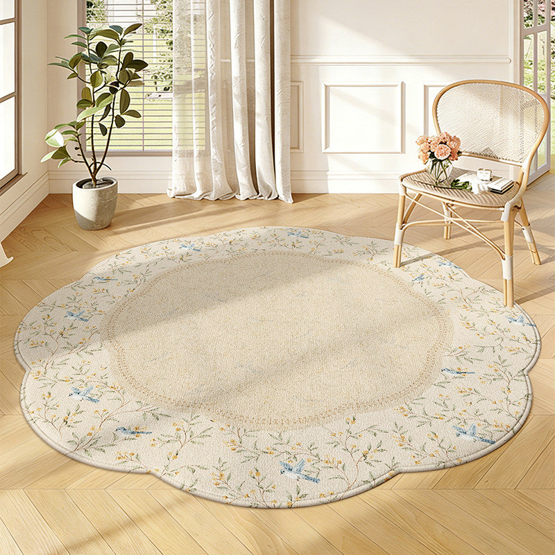 Creative Retro Printed Geometric French-Style Rug - product image 2