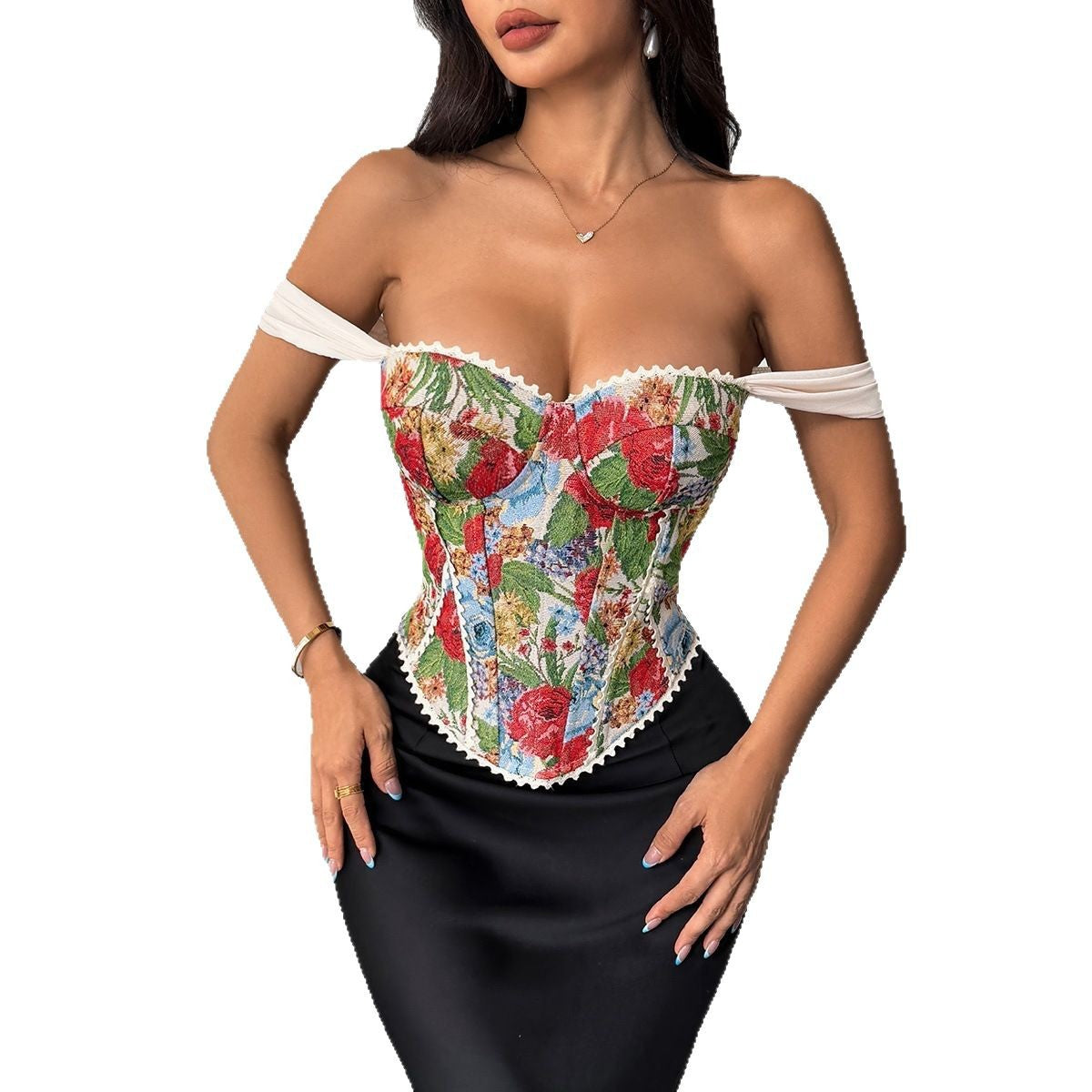 Niche Vintage French Jacquard Vest - product image 5