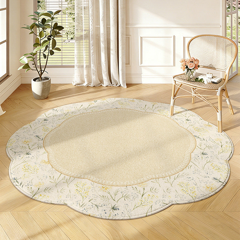 Creative Retro Printed Geometric French-Style Rug