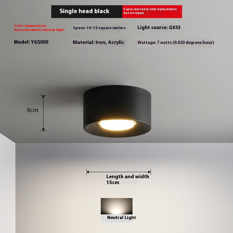 Modern Surface-Mounted Aisle Light