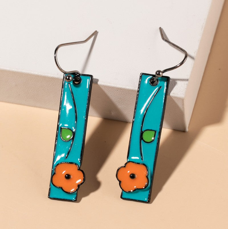 Vintage Cat Flower Earring Splice - product image 3