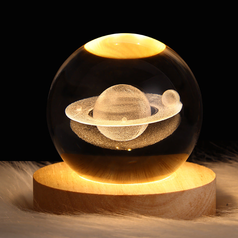 3D Planet Crystal Ball Night Light - product image 9