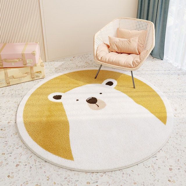 Children's Room Round Cashmere Rug - product image 7