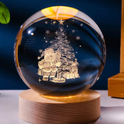 Elderly 6cm crystal ball