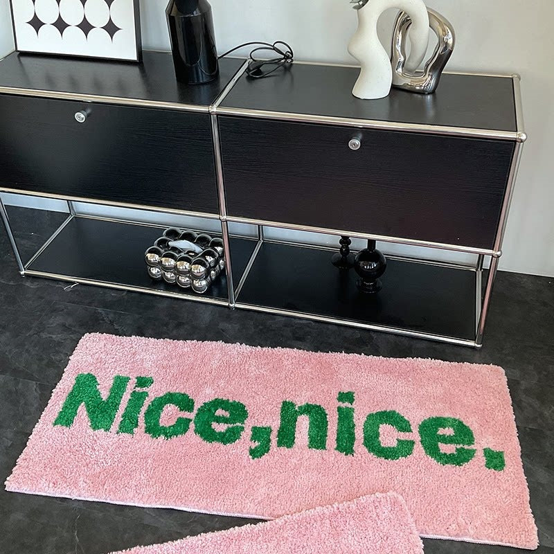 Flocked Floor Mat - Absorbent Bathroom Rug and Bedside Rug for Home - product image 4