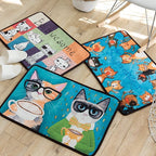 Cute Cat Entrance Doormat Living Room Rug - product image 2