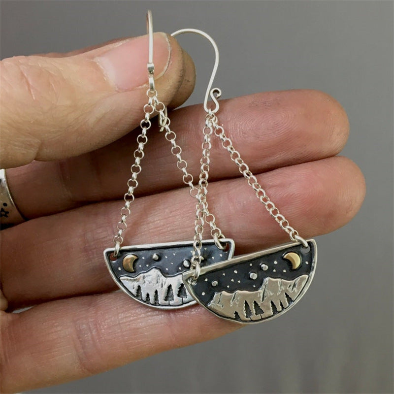 Bohemian Style Vintage Creative Earrings - product image 6