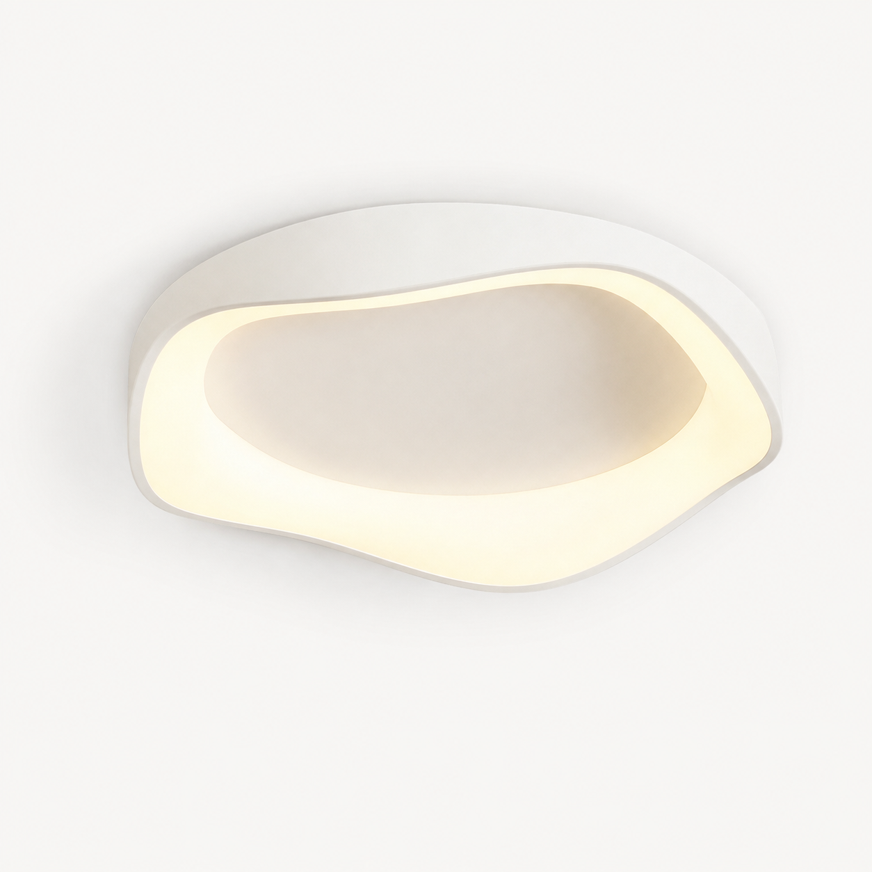 White Macaron LED ceiling light